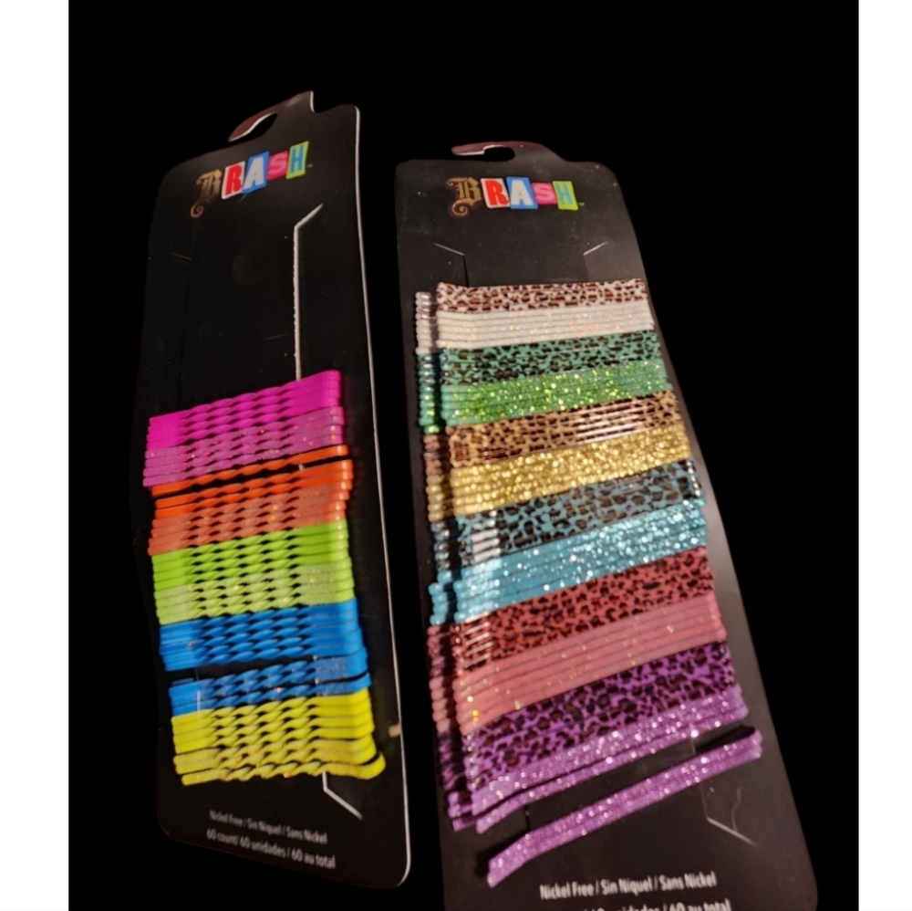 Brash Multicolor Hair Clips Set